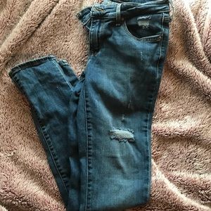 Levi super skinny jeans